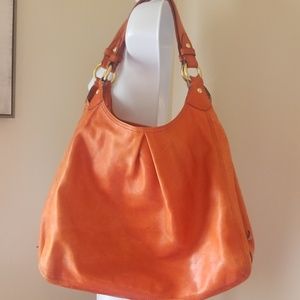 Coach maggie extra large hobo leather 3 pocket